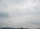 画像: 雲り空で