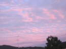 画像: 昼間は雲が多かったのに