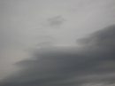 画像: 夕方、墨絵のような