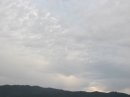 画像: 雲がたちこめてきました。