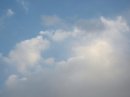 画像: 雲が巻きかけて
