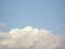 画像: 雲はモコモコでした。