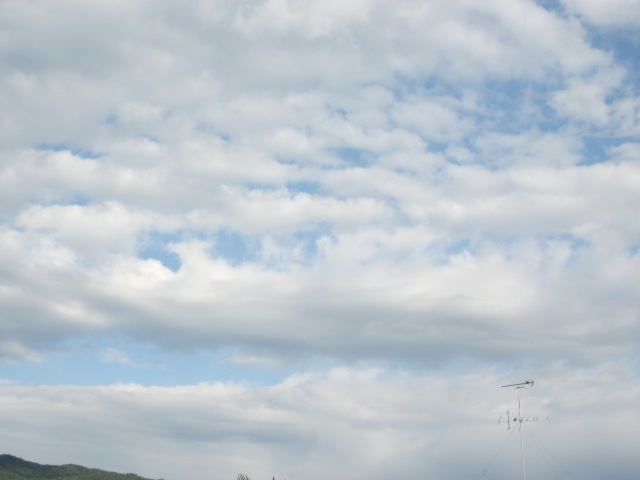 画像: 空を埋めつくす雲