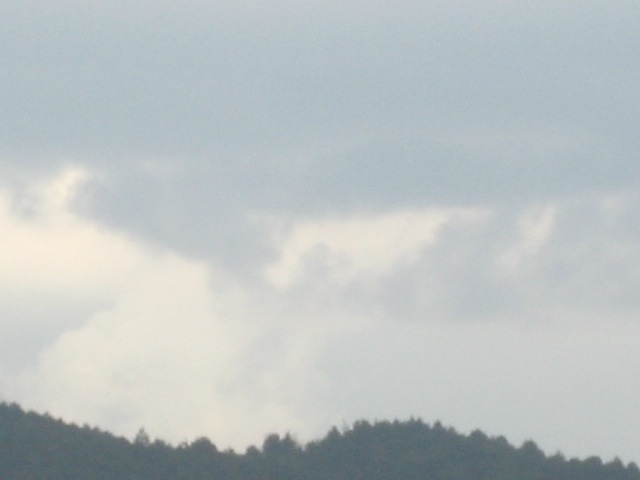 画像: 雪山のような