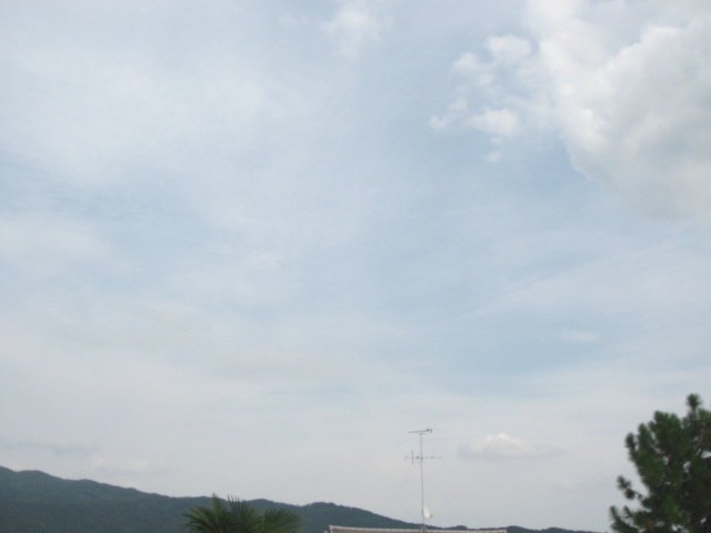 画像: 雲にだんだん
