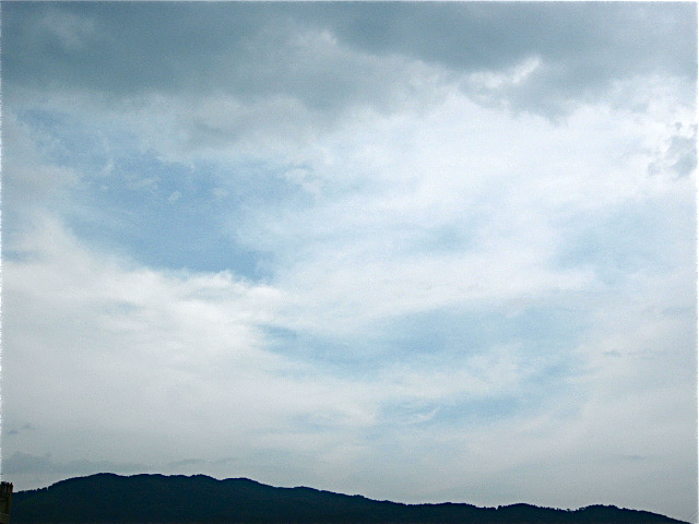画像: 曇っていました。