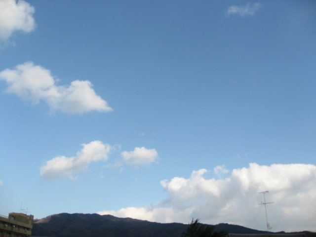 画像: 小雨かと
