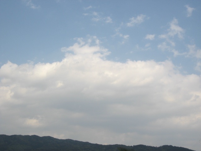 画像: 晴れました。