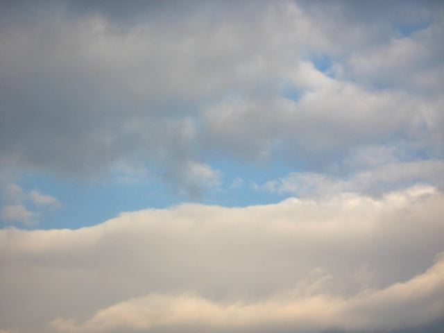 画像: 明るい空、でした。