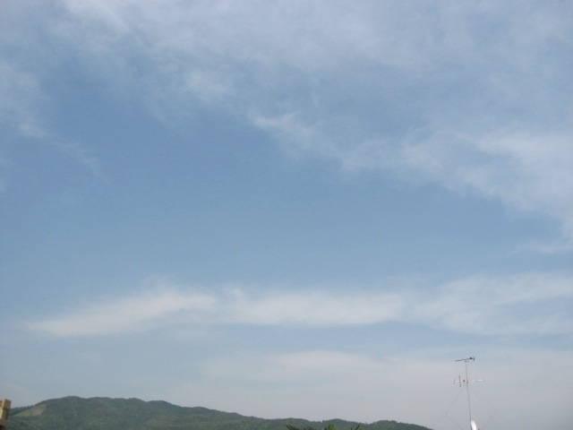 画像: まずまずのお天気で、