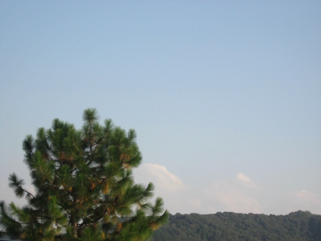画像: お天気が崩れてくると
