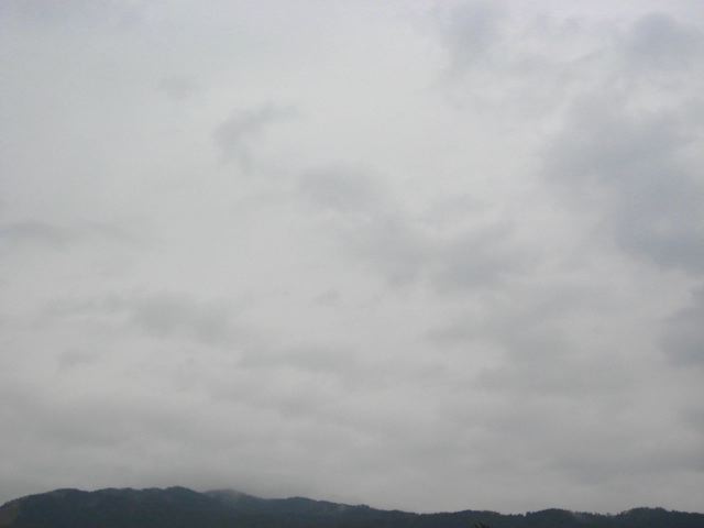 画像: 雨模様。。