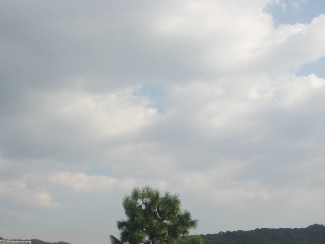 画像: 雲は多くても