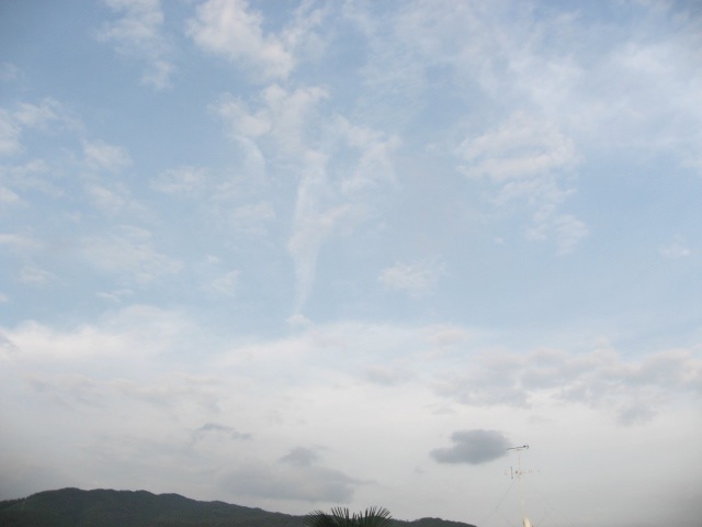 画像: 夕方、にぎやかな空
