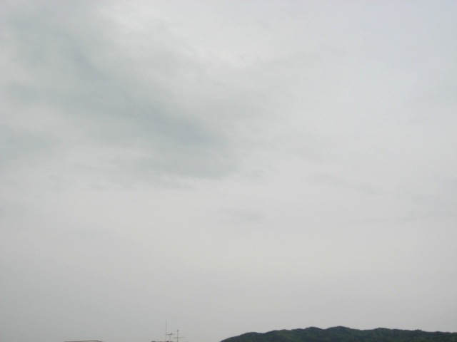 画像: 曇り気味。。