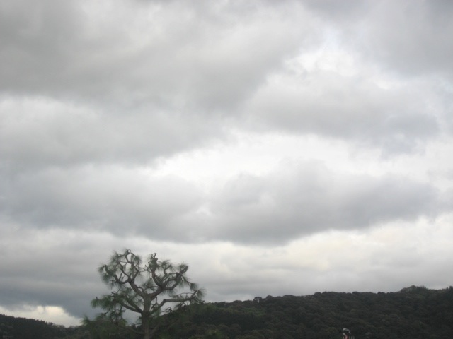 画像: 折りたたまれたような雲が