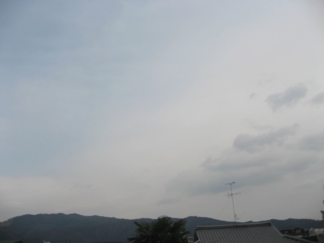 画像: こちらは曇り空でしたが、