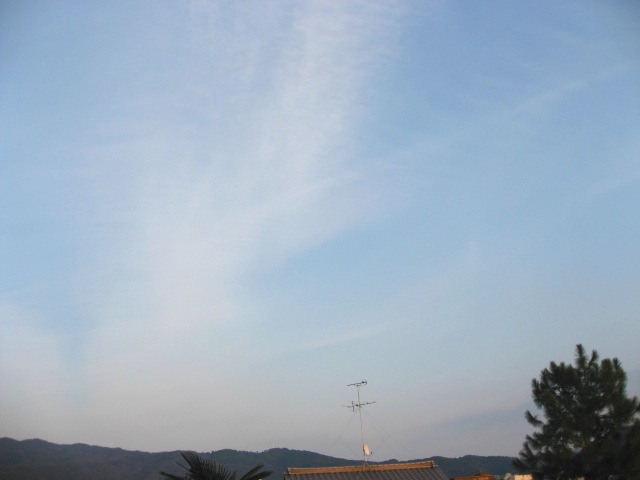 画像: 薄雲です。