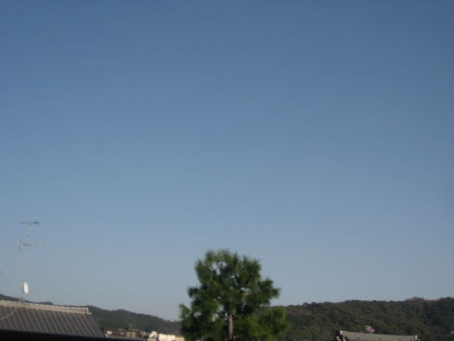 画像: 快晴でしたので