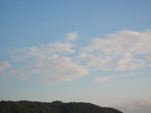 画像: 雲はフンワリ。。