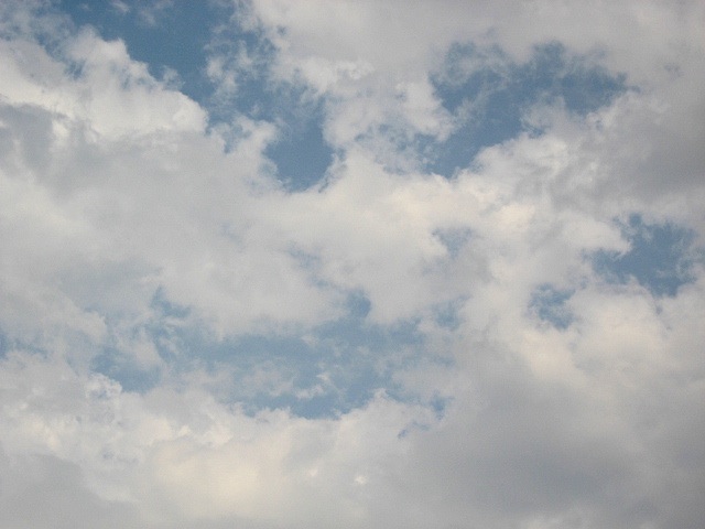 画像: 通り雨があって