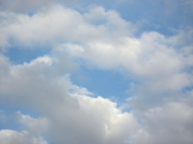 画像: 雲がいっぱい