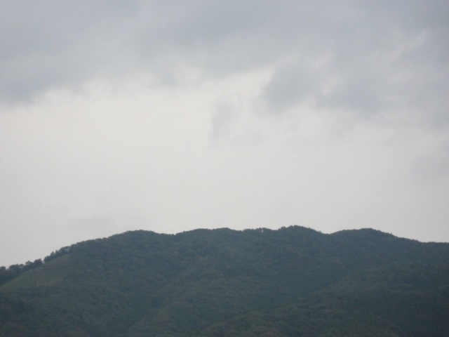 画像: 雲が明るくなってきたところ