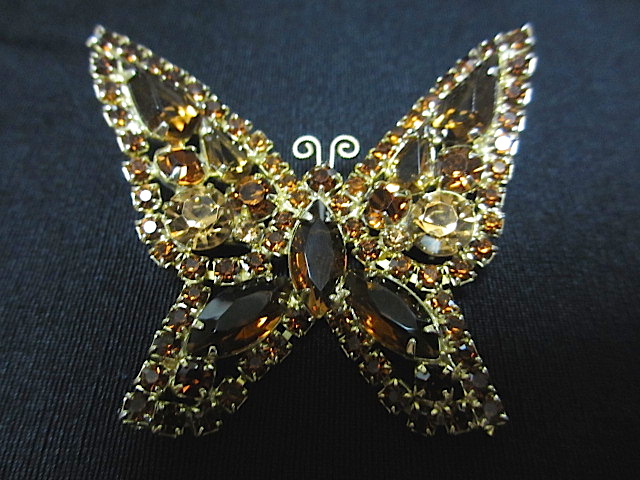 画像: KRAMER蝶のブローチ(ヴィンテージ)